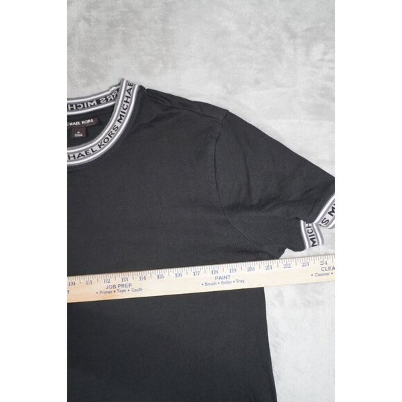 Michael Kors Men's Embroidered Logo Trim Crew Neck T-Shirt KR1506KFV4 M - Picture 8 of 12
